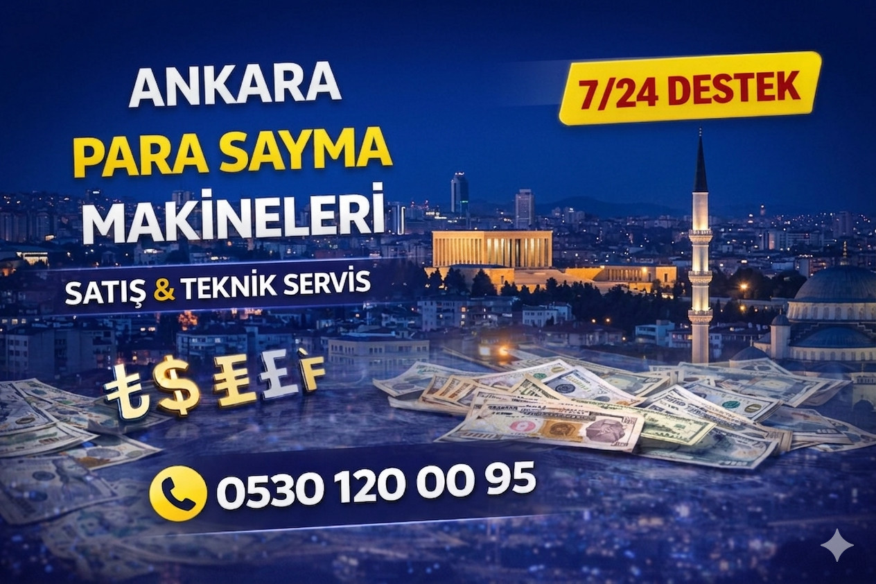 Ankara Para Sayma Makineleri Satış & Teknik Servis