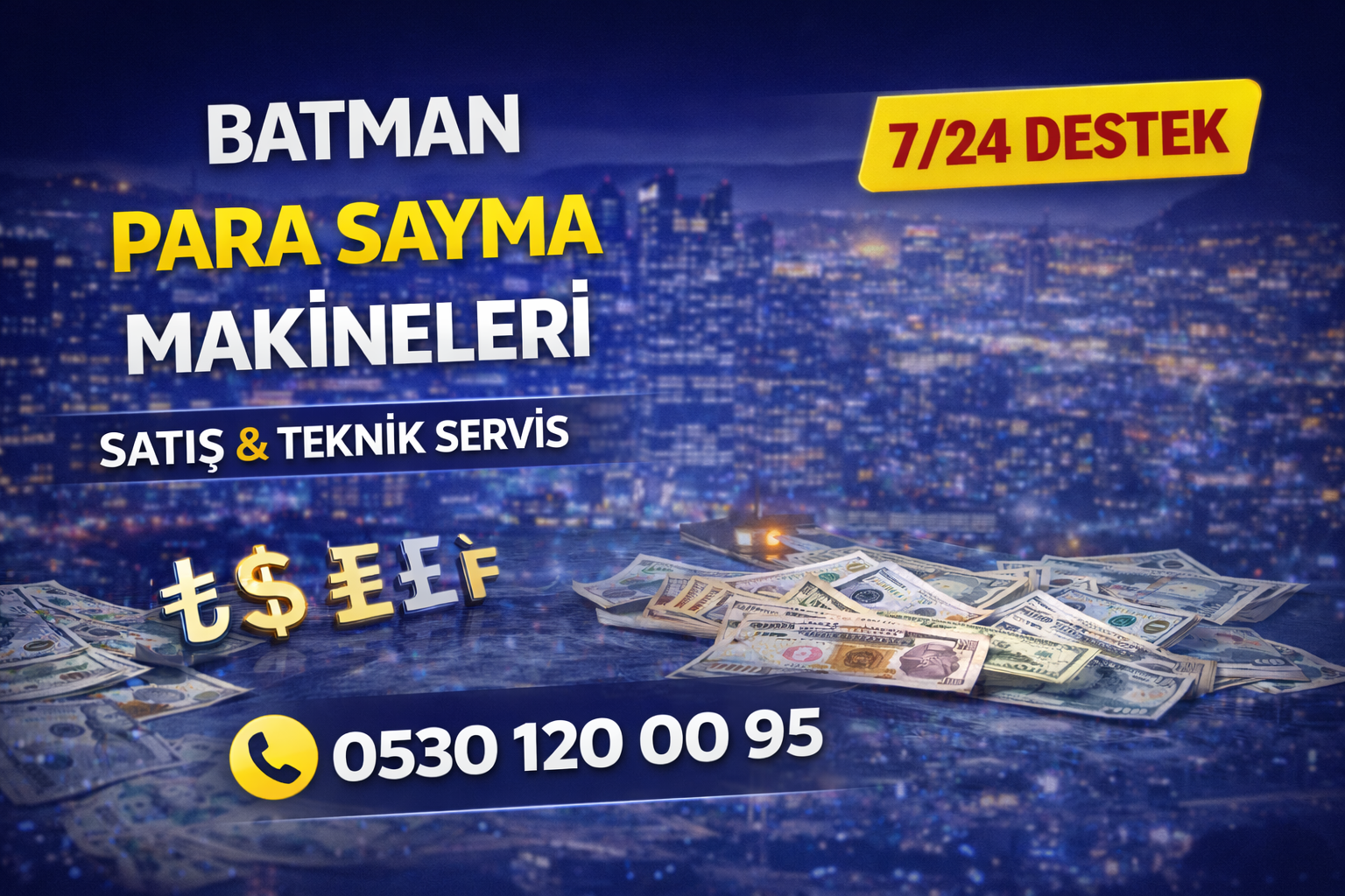 Batman Para Sayma Makineleri Satış ve Teknik Servis